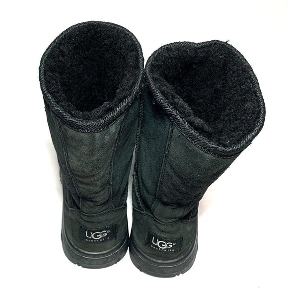 UGG Ultimate Boots Black Women Size 6 - Picture 4 of 9